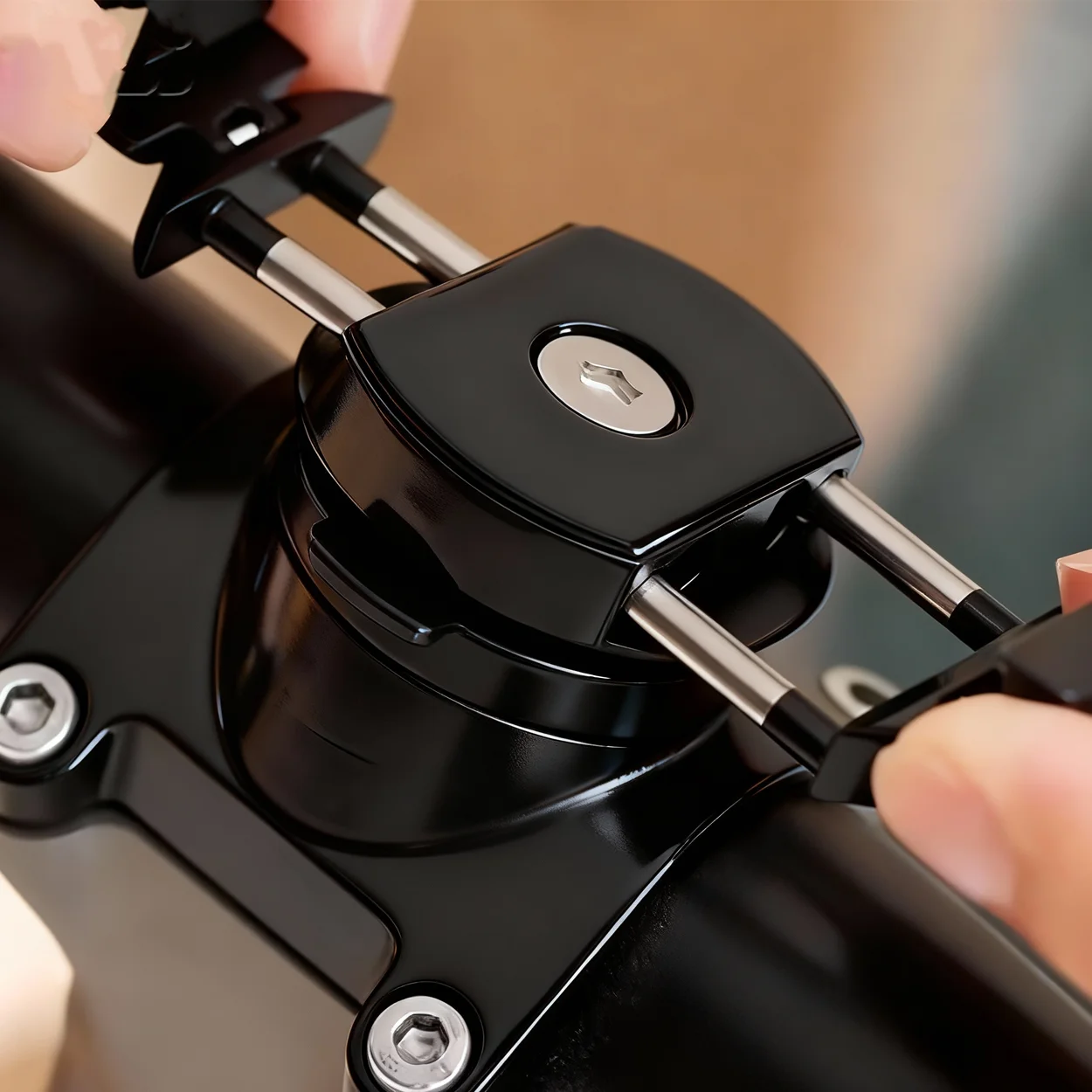 Compatible Brompton Folding Bicycle Accessories Tline Head Tube CNC Aluminum Alloy Computer Mount Adapter Base
Compatible Brompton Folding Bicycle Accessories Tline Head Tube CNC Aluminum Alloy Computer Mount Adapter Base