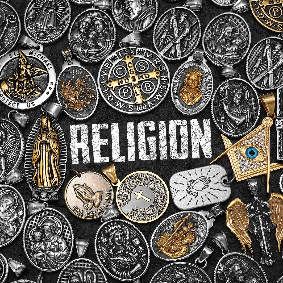 Angel Wing Cross Jesus Masonic Amulet Stainless Steel Men Necklaces Pendant Chains New For Women Fashion Jewelry Gifts Wholesale
Angel Wing Cross Jesus Masonic Amulet Stainless Steel Men Necklaces Pendant Chains New For Women Fashion Jewelry Gifts Wholesale