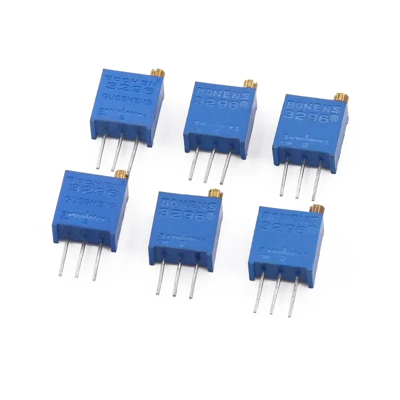 500pcs/lot 3296W 20 Values 10 to 2M Ohm 100R Trimpot Trimmer Potentiometer 10% Resistance Tolerance
500pcs/lot 3296W 20 Values 10 to 2M Ohm 100R Trimpot Trimmer Potentiometer 10% Resistance Tolerance