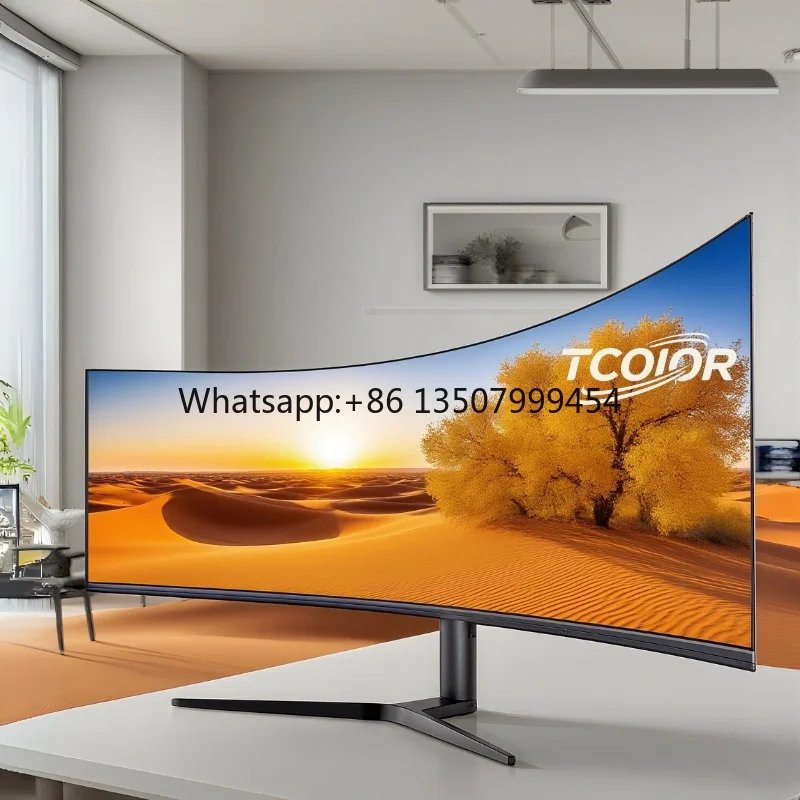 White/Black Curved Gaming Monitor 38 Inch Curved Screen 4K Ultrawide Monitor PC Computer Monitor Lcd Display for PS5 Xbox & mac
White/Black Curved Gaming Monitor 38 Inch Curved Screen 4K Ultrawide Monitor PC Computer Monitor Lcd Display for PS5 Xbox & mac
