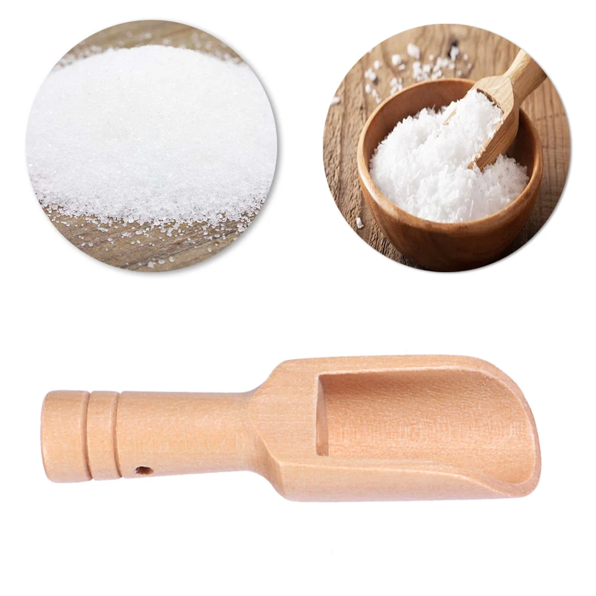 3 Pcs Tableware Baby Spoon Serving Utensils Wooden Salt Container Holder Spoons for Bath Salts
3 Pcs Tableware Baby Spoon Serving Utensils Wooden Salt Container Holder Spoons for Bath Salts