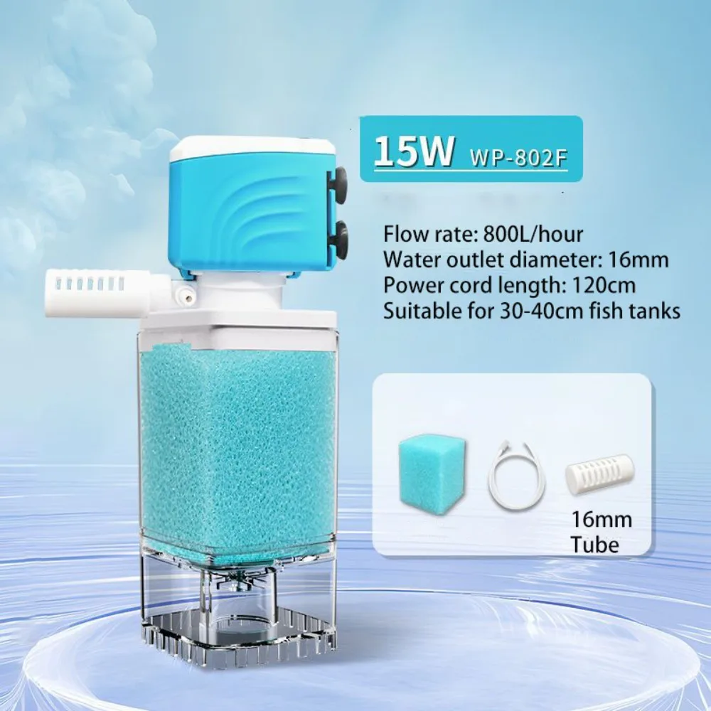 Anti-Backflow Fish Tank Filter Strong Suction 360°Rotating Submersible Filter Large Flow Low Noise Suction Toilet Aquarium
Anti-Backflow Fish Tank Filter Strong Suction 360°Rotating Submersible Filter Large Flow Low Noise Suction Toilet Aquarium