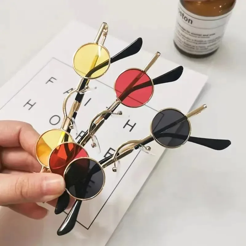New Hip Hop Funny Sunglasses Personalized Retro Rock Punk Round Ultra Small Frame Hip Hop Sunglasses
New Hip Hop Funny Sunglasses Personalized Retro Rock Punk Round Ultra Small Frame Hip Hop Sunglasses