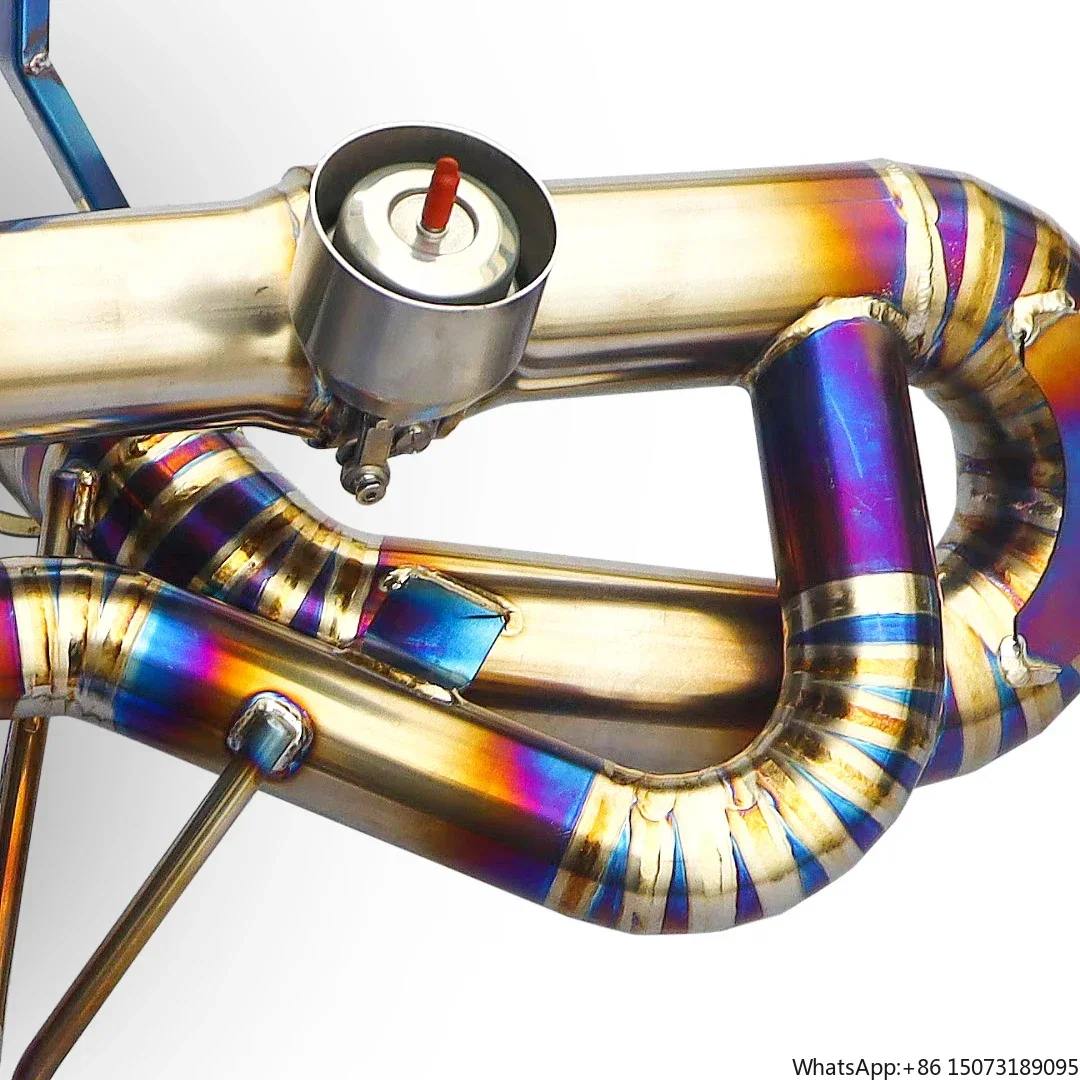 MIX Factory Titanium Alloy Cat-back Exhaust for Huracan 5.2 LP580/LP610 2014-2023 Muffler Performance Exhaust Pipe
MIX Factory Titanium Alloy Cat-back Exhaust for Huracan 5.2 LP580/LP610 2014-2023 Muffler Performance Exhaust Pipe