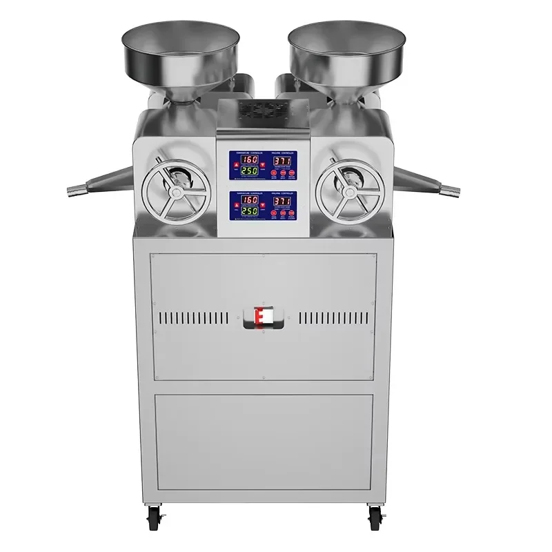 40-60kg/h Stainless Steel Hot Cold Sesame Peanut Sunflower Seeds Oil Extraction Machine with Temperature Control Function
40-60kg/h Stainless Steel Hot Cold Sesame Peanut Sunflower Seeds Oil Extraction Machine with Temperature Control Function
