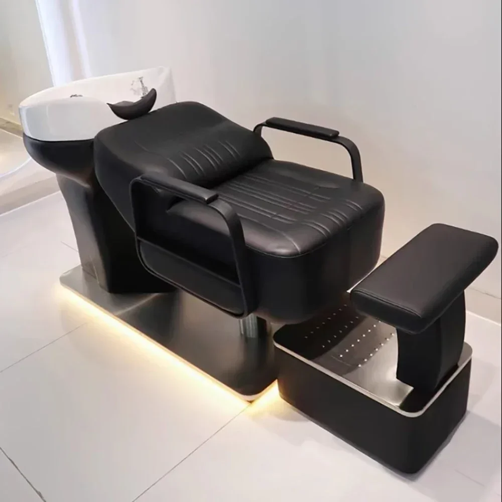 Comfortable Luxury Hair Shampoo Bed Nordic Modern Fashion Shampoo Chair Wash Hair Trendy Portable Cadeira De Barbearia Furniture
Comfortable Luxury Hair Shampoo Bed Nordic Modern Fashion Shampoo Chair Wash Hair Trendy Portable Cadeira De Barbearia Furniture