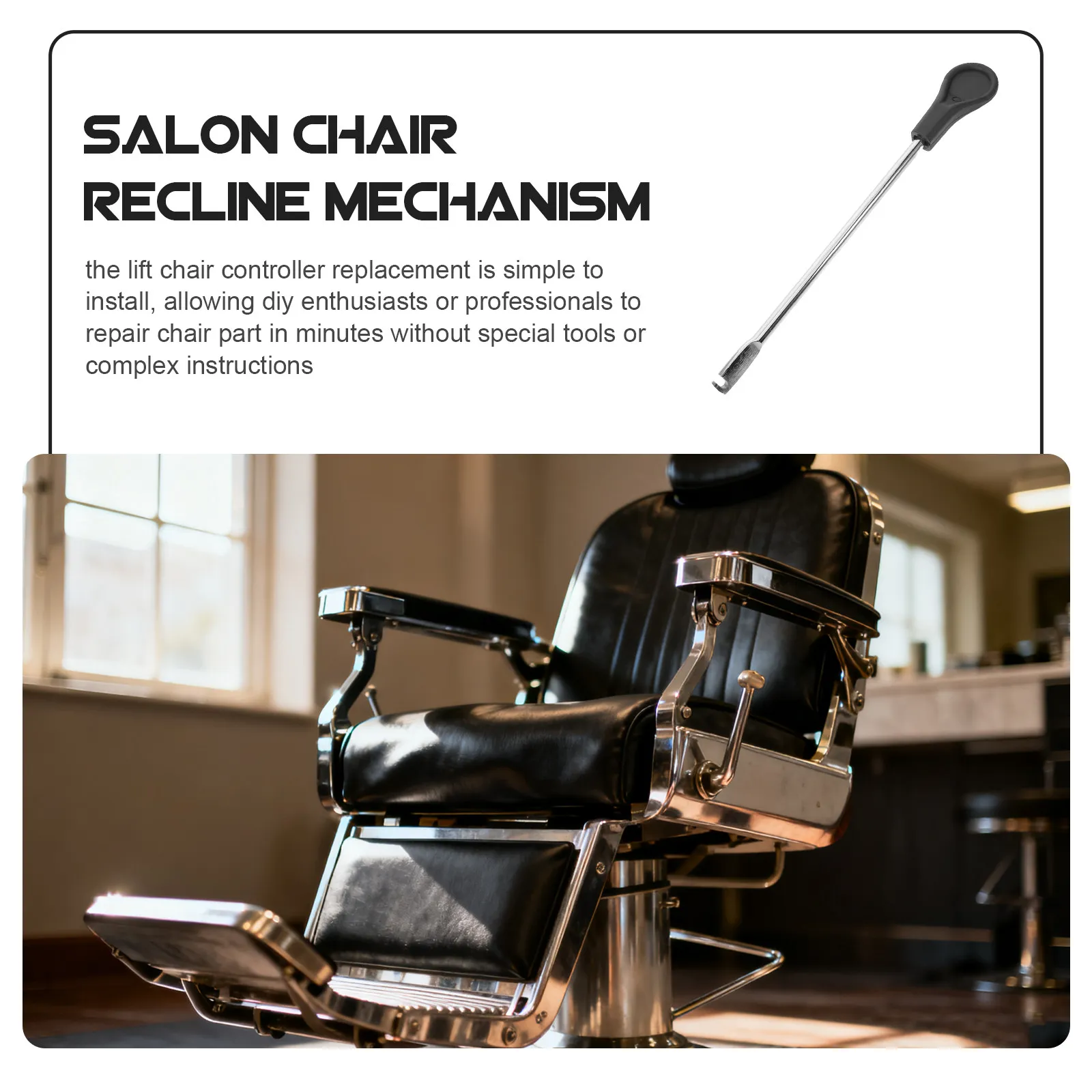 Bar Stool Repair Accessories Chair Control Replacement Barber Recline Adjustment Lever Parts Tilt Repairing Accessory New
Bar Stool Repair Accessories Chair Control Replacement Barber Recline Adjustment Lever Parts Tilt Repairing Accessory New