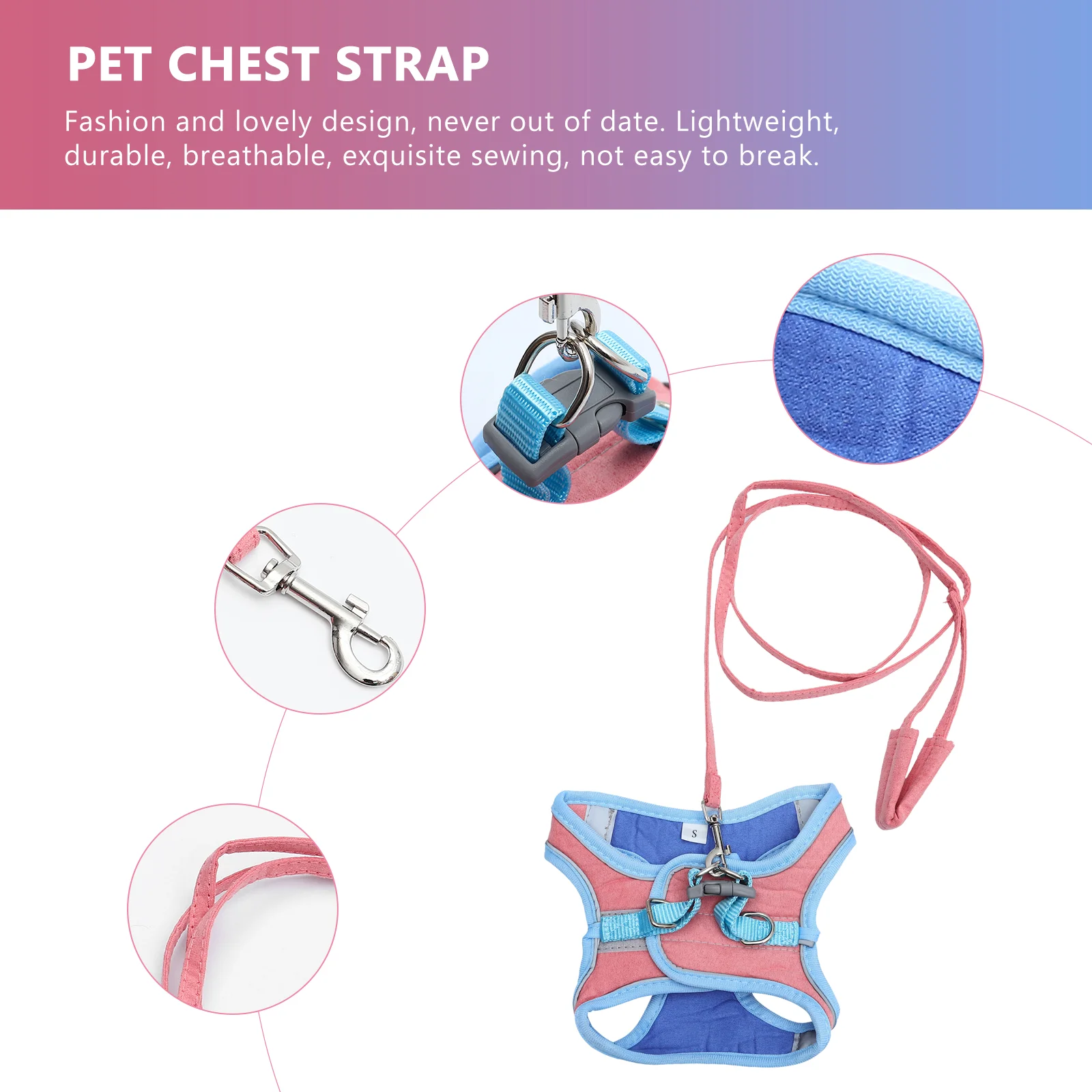 Reflective Dog Cat Vest Night Safe Harness with Leash for Outdoor Walking pet harness dog harness puppy harness
Reflective Dog Cat Vest Night Safe Harness with Leash for Outdoor Walking pet harness dog harness puppy harness