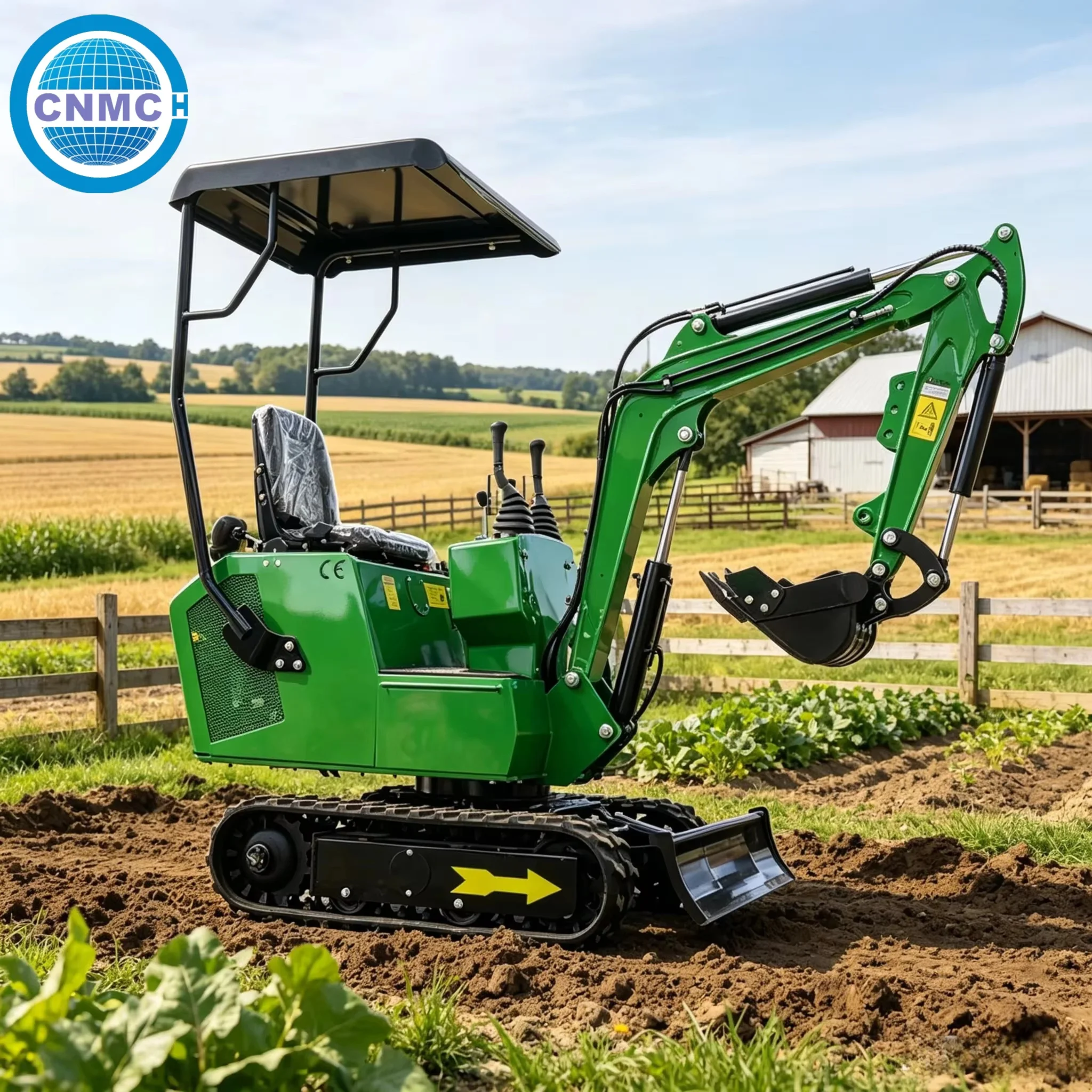 1Ton Mini Excavator Digger Mini Crawler Compact Excavator Customizable High Quality CE EPA Certification Farm Garden Use
1Ton Mini Excavator Digger Mini Crawler Compact Excavator Customizable High Quality CE EPA Certification Farm Garden Use