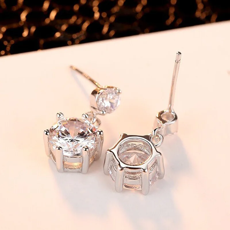 925 Sterling Silver Earrings 5A Zircon Flower for Women Luxury Wedding Jewelry Elegant Female Accessories Fashion Gift
925 Sterling Silver Earrings 5A Zircon Flower for Women Luxury Wedding Jewelry Elegant Female Accessories Fashion Gift