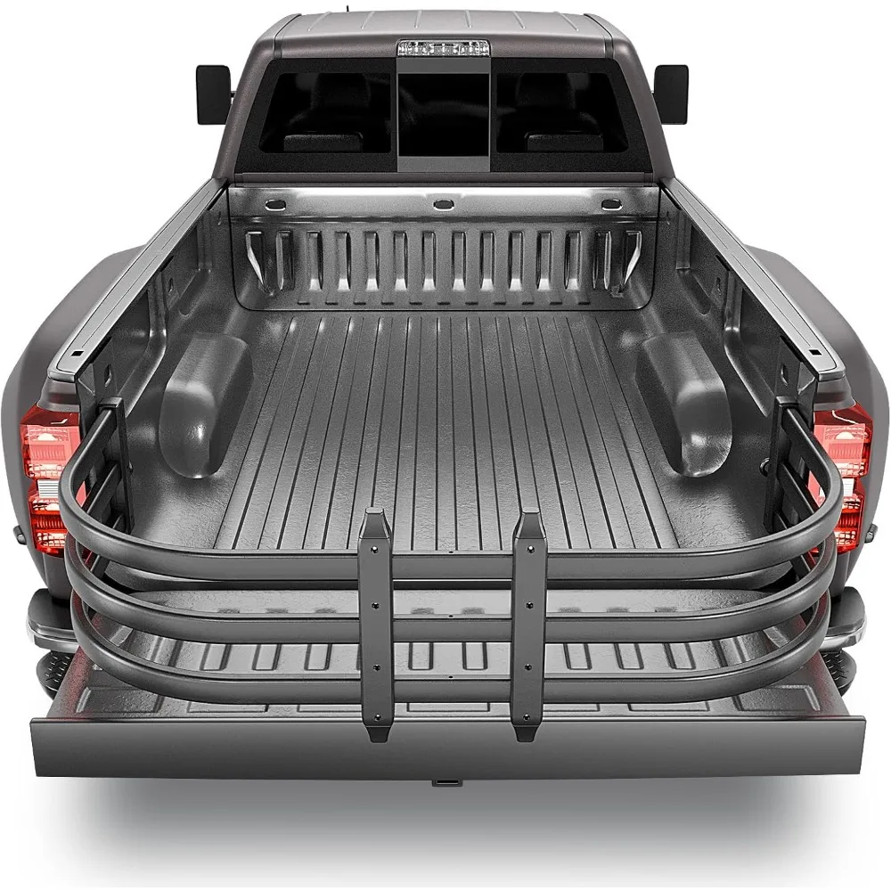 Truck Bed Extender, Aluminum Retractable Tailgate Extender, 49"-61" Adjustable Length, Drill Required, Fits for Tacoma
Truck Bed Extender, Aluminum Retractable Tailgate Extender, 49"-61" Adjustable Length, Drill Required, Fits for Tacoma
