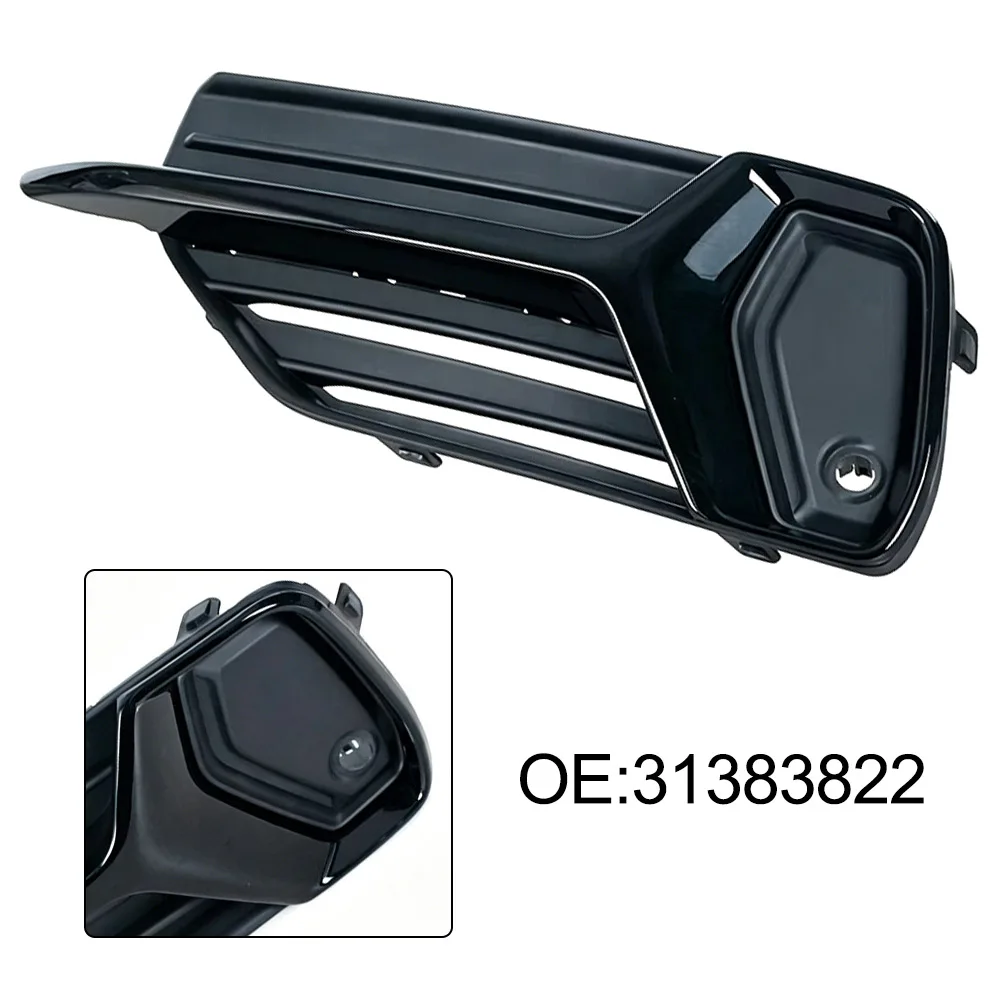 Решетка противотуманной фары переднего бампера правая для Volvo XC90 2016-2019, номер детали 31383822, пластиковая
Решетка противотуманной фары переднего бампера правая для Volvo XC90 2016-2019, номер детали 31383822, пластиковая