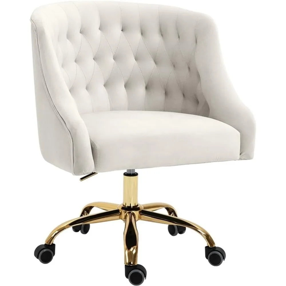 Мебель Meridian 161Cream Arden Collection Modern | Современное вращающееся и регулируемое офисное кресло с бархатной обивкой и бу
Мебель Meridian 161Cream Arden Collection Modern | Современное вращающееся и регулируемое офисное кресло с бархатной обивкой и бу