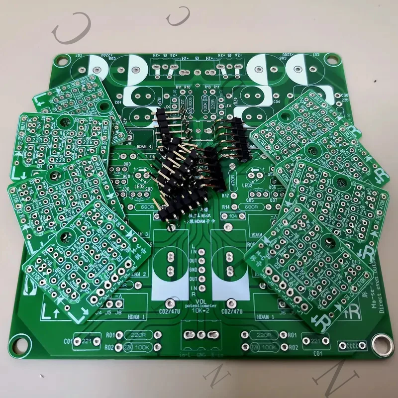 DIY Fully Discrete CFA Current Feedback Preamplifier Board
DIY Fully Discrete CFA Current Feedback Preamplifier Board