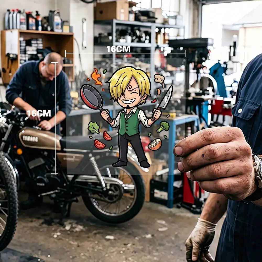 One Piece Sanji Waterproof Stickers For Decorating Car Windows Motorcycles And Computers.
One Piece Sanji Waterproof Stickers For Decorating Car Windows Motorcycles And Computers.