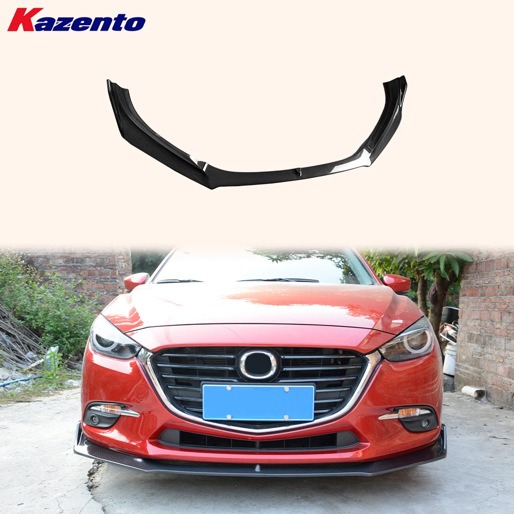 For Mazda 3 Axela 2017-2018 5D Hatchback Carbon Fiber KZ Style Front Bumper Lip
For Mazda 3 Axela 2017-2018 5D Hatchback Carbon Fiber KZ Style Front Bumper Lip