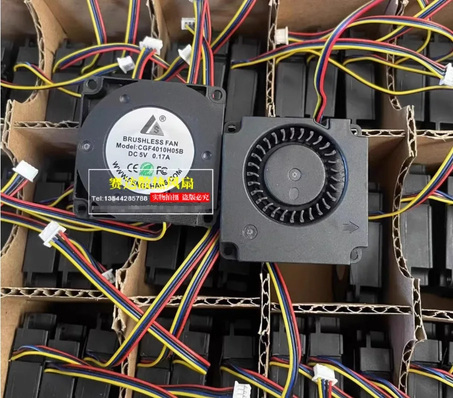CGF4010H05B DC 5 В 0,17 А 40x40x10 мм 4-проводной охлаждающий вентилятор для сервера
CGF4010H05B DC 5 В 0,17 А 40x40x10 мм 4-проводной охлаждающий вентилятор для сервера
