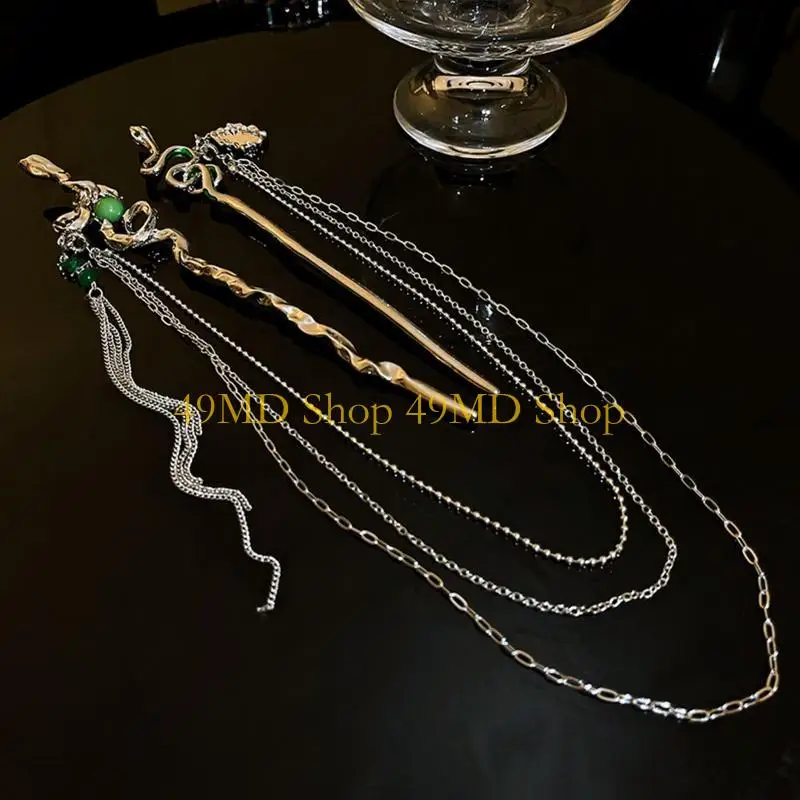 49MD двойные заколки в форме змеи, заколки для волос, шиньон, шпильки для женщин, девочек, украшения для волос
49MD двойные заколки в форме змеи, заколки для волос, шиньон, шпильки для женщин, девочек, украшения для волос