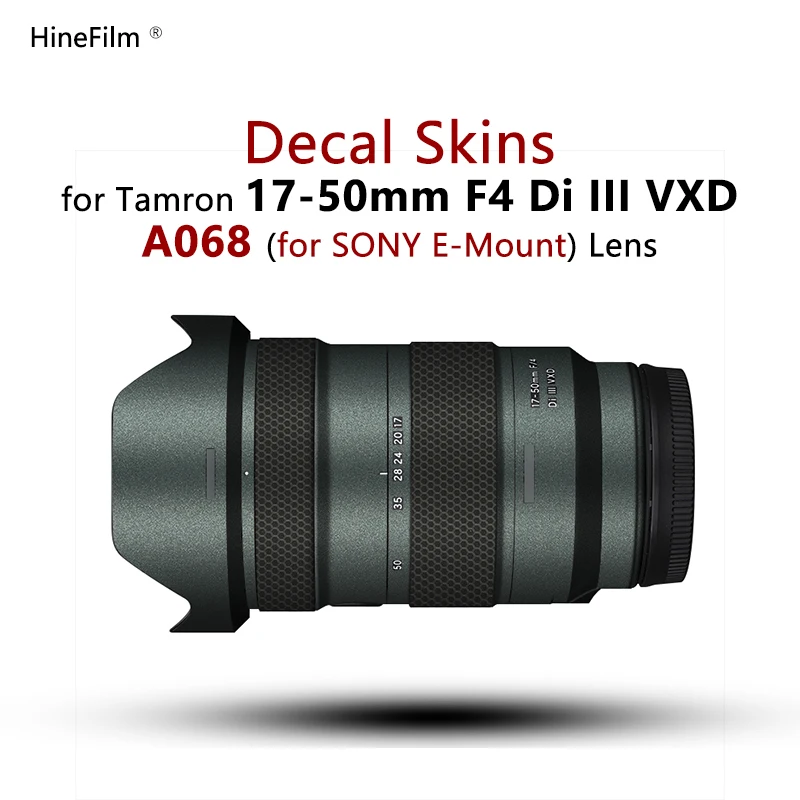 Tamron 17-50 F4 E крышка объектива Наклейка для Tamron 17-50 мм F/4 Di III VXD защитная пленка 1750 пленка
Tamron 17-50 F4 E крышка объектива Наклейка для Tamron 17-50 мм F/4 Di III VXD защитная пленка 1750 пленка