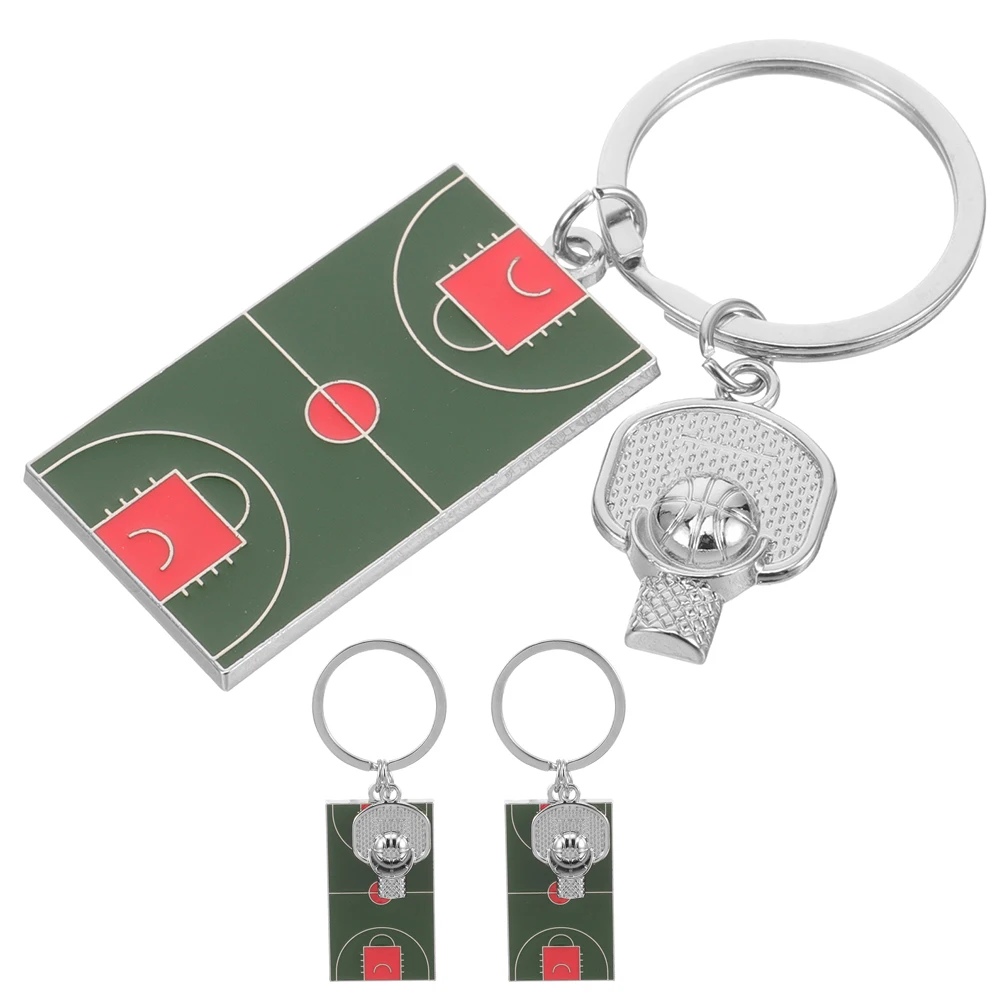 3pcs Basketball Court Keychain Mini Sport Style Backpack Decor Gifts For Basketball Player Durable Sturdy Lightweight
3pcs Basketball Court Keychain Mini Sport Style Backpack Decor Gifts For Basketball Player Durable Sturdy Lightweight
