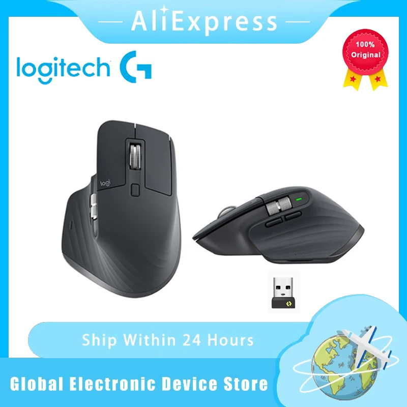 Беспроводная мышь Logitech MX Master 3S Bluetooth 2,4G с низким уровнем шума, эргономичный дизайн, мышь для ноутбуков, игровые аксессуары
Беспроводная мышь Logitech MX Master 3S Bluetooth 2,4G с низким уровнем шума, эргономичный дизайн, мышь для ноутбуков, игровые аксессуары
