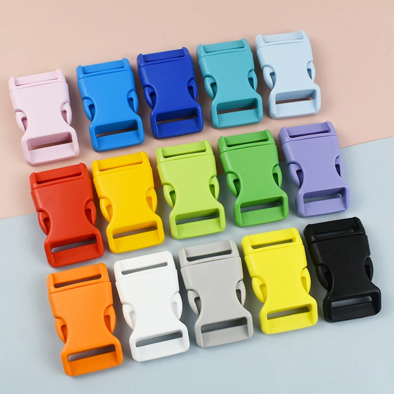 10/20/30Pcs Plastic Side Release Buckles 10/15/20/25mm Pets Collar Strap Adjuster Hasp Buckle Paracord Bracelet Clip Clasp Kits
10/20/30Pcs Plastic Side Release Buckles 10/15/20/25mm Pets Collar Strap Adjuster Hasp Buckle Paracord Bracelet Clip Clasp Kits