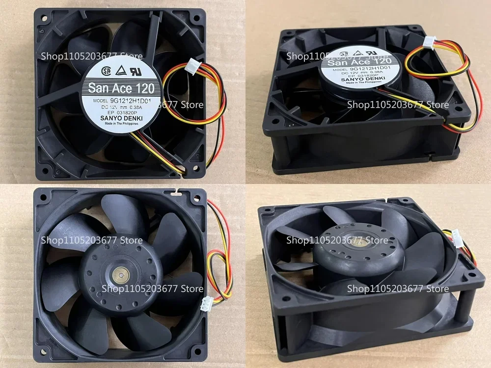 1pcs FOR SANYO 9G1212H1D01 12038 12V 0.38A 12cm cooling fan
1pcs FOR SANYO 9G1212H1D01 12038 12V 0.38A 12cm cooling fan