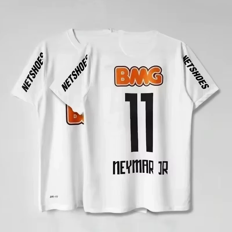 2025 Classic No.11 Santo Football Jersey Vintage Printed Little Neymar Football Adult Women's T-Shirt Unisex T-Shirt Top
2025 Classic No.11 Santo Football Jersey Vintage Printed Little Neymar Football Adult Women's T-Shirt Unisex T-Shirt Top