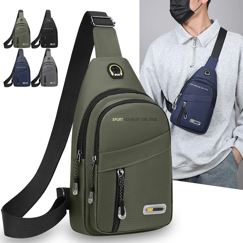 Men's and women's adjustable breast pockets single-shoulder diagonal cross Oxford fabric breast pockets bags crossbody bag men
Men's and women's adjustable breast pockets single-shoulder diagonal cross Oxford fabric breast pockets bags crossbody bag men