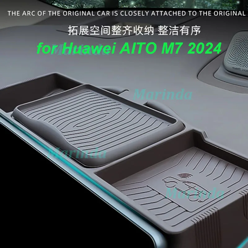 Автомобильный ящик для хранения за экраном для Huawei AITO M7 2024, приборная панель, магнит ETC, силиконовый откидной ящик для хранения, аксессуары для интерьера
Автомобильный ящик для хранения за экраном для Huawei AITO M7 2024, приборная панель, магнит ETC, силиконовый откидной ящик для хранения, аксессуары для интерьера