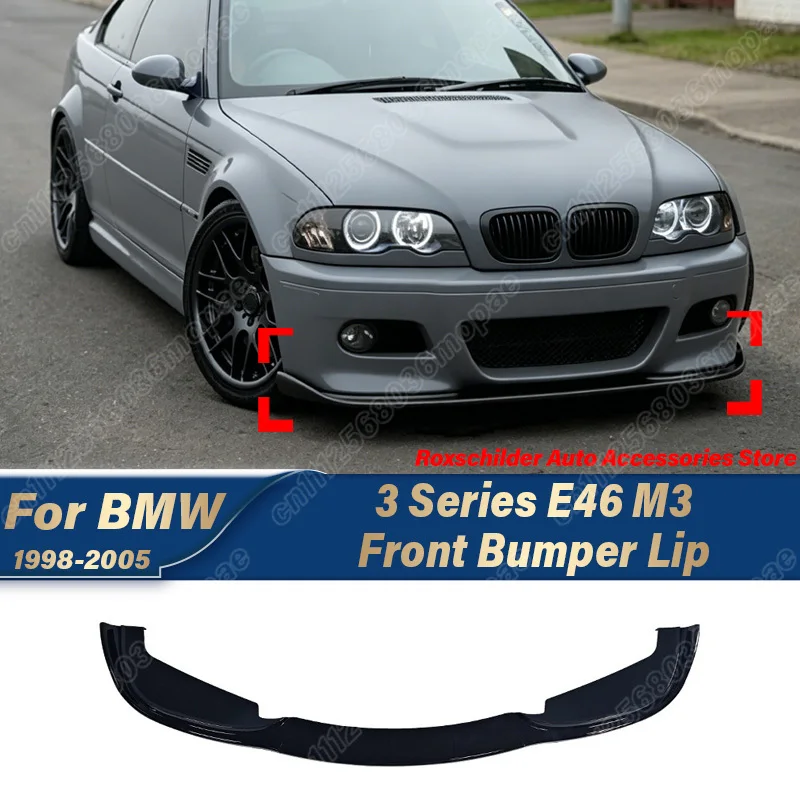 For BMW 3 Series E46 M3 1998 1999 2000 2001 2002 2003 2004 2005 Automobile Front Bumper Lip Body Modification Kit
For BMW 3 Series E46 M3 1998 1999 2000 2001 2002 2003 2004 2005 Automobile Front Bumper Lip Body Modification Kit