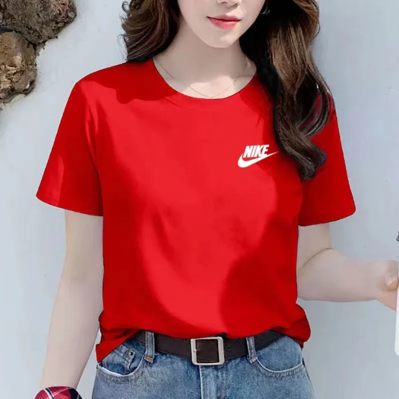 Nike Red White Summer Short Sleeves Round Quick-Drying Fashion Casual Men Women T-shirts Couples Oversized Shirts M-5XL
Nike Red White Summer Short Sleeves Round Quick-Drying Fashion Casual Men Women T-shirts Couples Oversized Shirts M-5XL