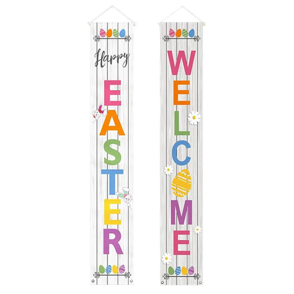 Easter Couplets Door Curtain for The Sign Outdoor Banner Welcome Banners Decorative
Easter Couplets Door Curtain for The Sign Outdoor Banner Welcome Banners Decorative