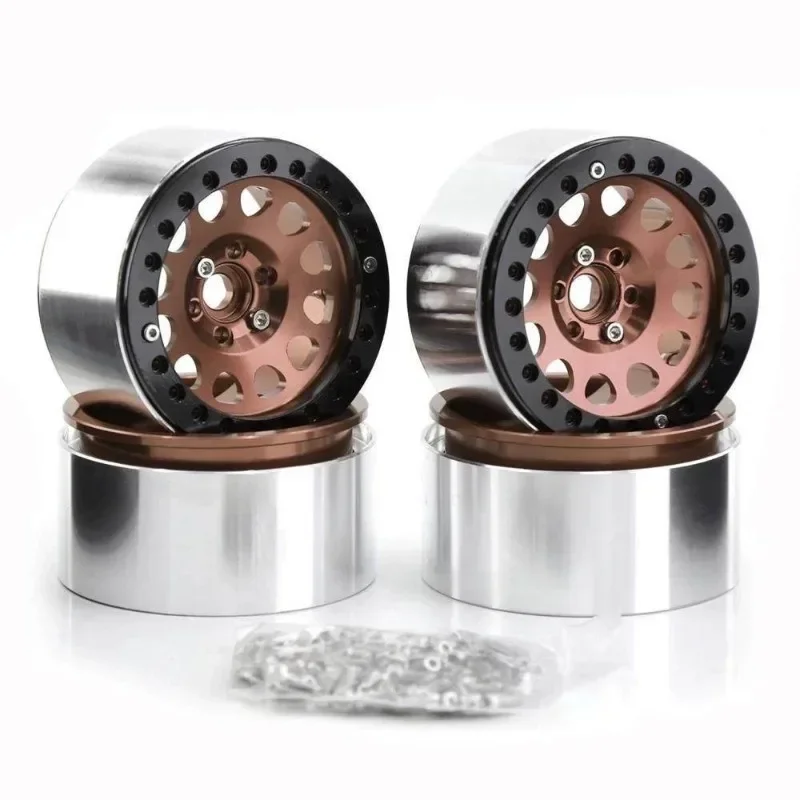 4Pcs CNC Aluminum Alloy 2.2 Beadlock Wheel Rim for 1/10 RC Crawler Car Axial SCX10 90046 AXI03007 TRX4 VS4-10 Redcat Gen8
4Pcs CNC Aluminum Alloy 2.2 Beadlock Wheel Rim for 1/10 RC Crawler Car Axial SCX10 90046 AXI03007 TRX4 VS4-10 Redcat Gen8