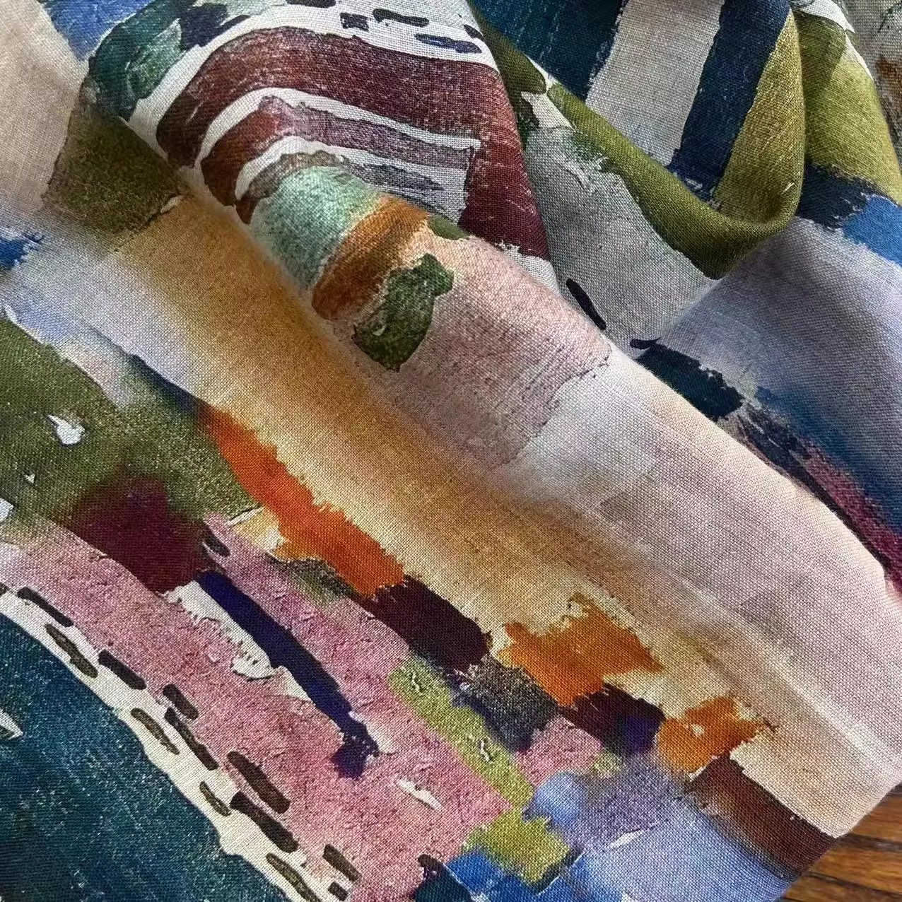 1yard Unique pattern printing tissu natural ramie fabric Skirt dress shirt bag cheongsam fabric for clothing
1yard Unique pattern printing tissu natural ramie fabric Skirt dress shirt bag cheongsam fabric for clothing