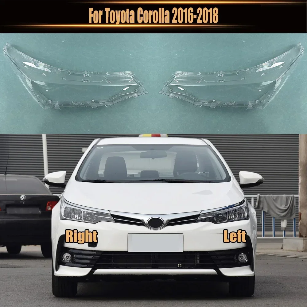 Halogen Front Headlamp Transparent Cover Lampshade Lamp Shell Masks Headlight Shade Lens Plexiglass For Toyota Corolla 2016-2018
Halogen Front Headlamp Transparent Cover Lampshade Lamp Shell Masks Headlight Shade Lens Plexiglass For Toyota Corolla 2016-2018