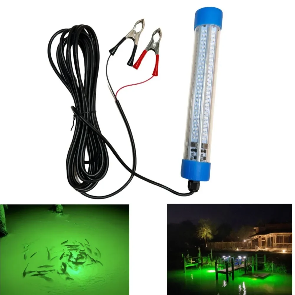 Waterproof LED Fishing Lure Light 50W 12V 24V Fishing Bait Lamp Green Blue Warm/Cool White Outdoor Fishing Light With 5M Cord
Waterproof LED Fishing Lure Light 50W 12V 24V Fishing Bait Lamp Green Blue Warm/Cool White Outdoor Fishing Light With 5M Cord