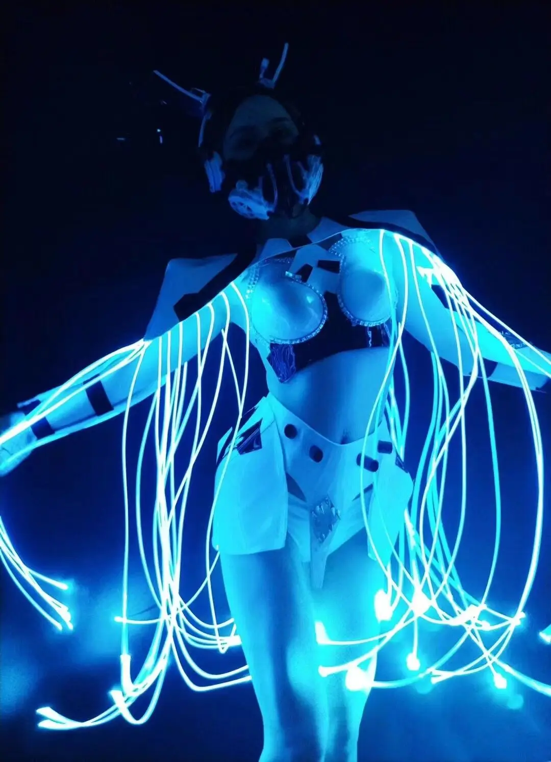 Woman Sexy LED Leotard Corset Girls Luminous Bra Set dress gogo dance Ladies Light up outfit Show Costume Change Colors
Woman Sexy LED Leotard Corset Girls Luminous Bra Set dress gogo dance Ladies Light up outfit Show Costume Change Colors