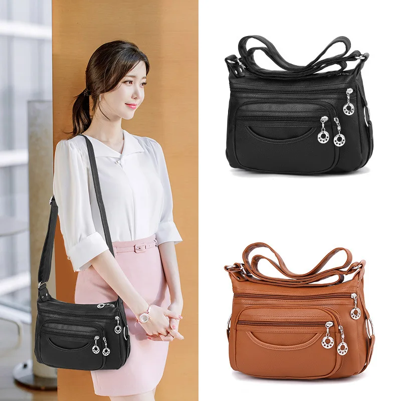 Fashion Shoulder Bag Women Casual Crossbody Bag Multifunction Shopping Handbag Large Capacity Messenger Bag
Fashion Shoulder Bag Women Casual Crossbody Bag Multifunction Shopping Handbag Large Capacity Messenger Bag