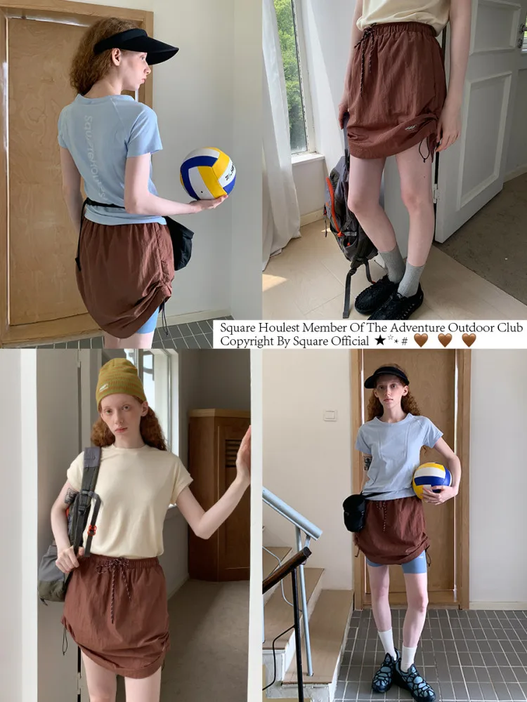 Outdoor Sports Casual Hiking Mountain Breathable Drawstring Anti-Light Half Skirt Women Nylon Standard Fit Summer Printed Skirt
Outdoor Sports Casual Hiking Mountain Breathable Drawstring Anti-Light Half Skirt Women Nylon Standard Fit Summer Printed Skirt