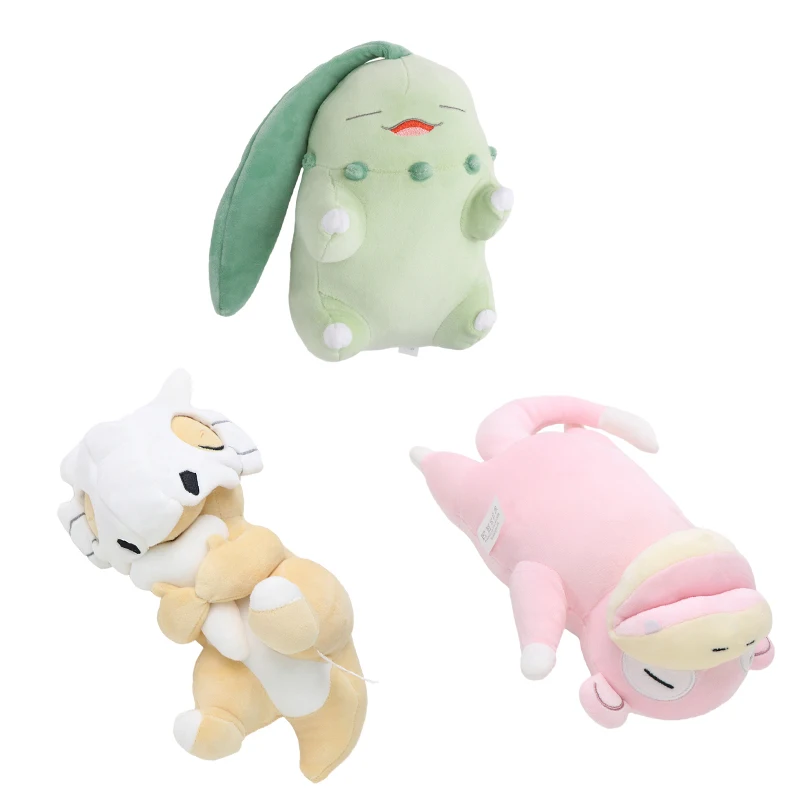 Pokemon Sleeping Cubone Chikorita Slowpoke Lucario Galarian Ponyta Soft Plush Toy Cute Sleep Eevee Charmander Peluche Doll
Pokemon Sleeping Cubone Chikorita Slowpoke Lucario Galarian Ponyta Soft Plush Toy Cute Sleep Eevee Charmander Peluche Doll