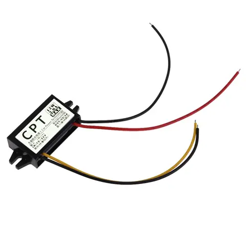 Convertidor reductor de voltaje para coche, 12V a 5V, 3A, 15W, regulador reductor de voltaje para coche, luz LED, coche, camión, barco