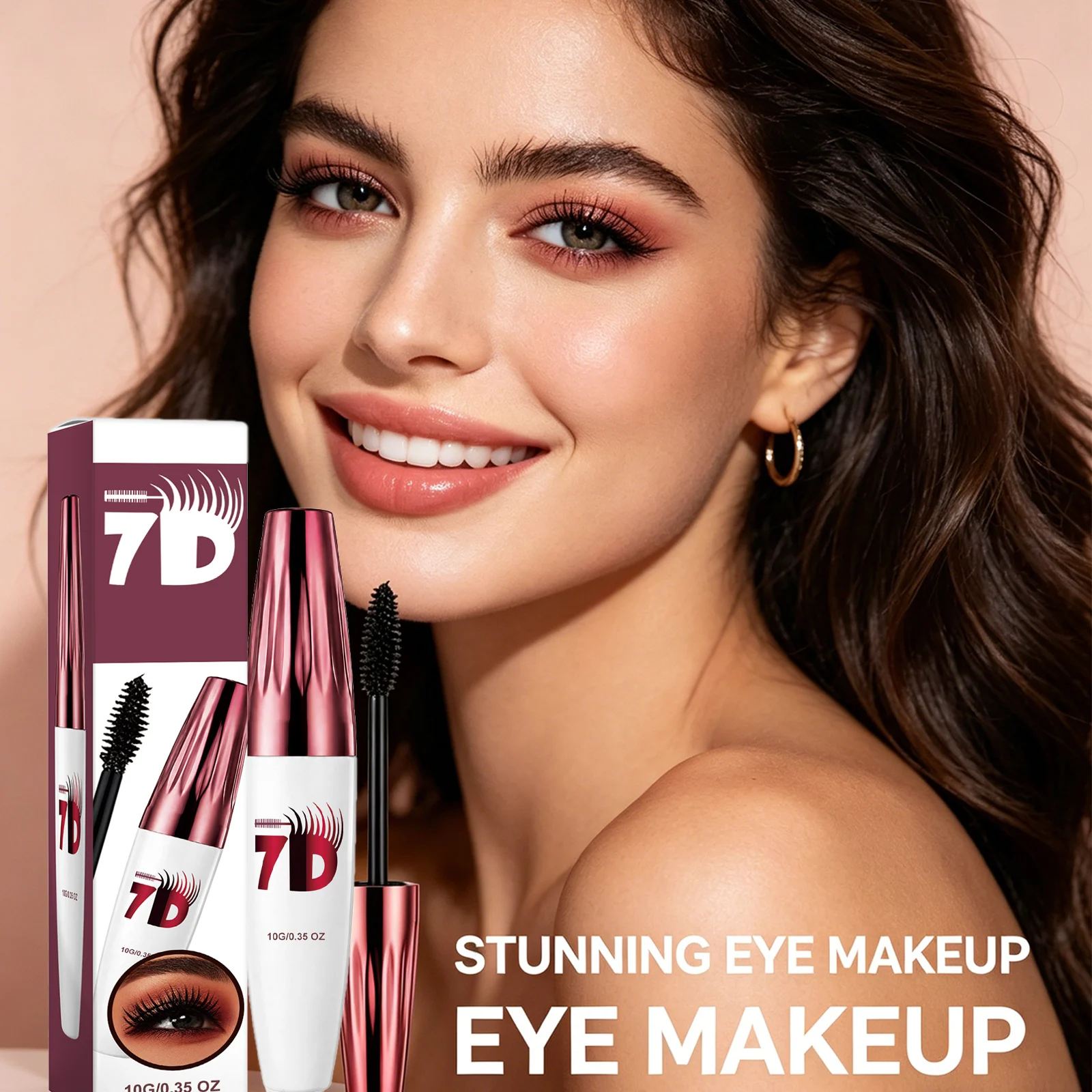 7D Volumizing & Curling Mascara Nourishing Lashes Long-Lasting Hold Prevents Drooping Waterproof Lengthening & Defining Mascara
7D Volumizing & Curling Mascara Nourishing Lashes Long-Lasting Hold Prevents Drooping Waterproof Lengthening & Defining Mascara