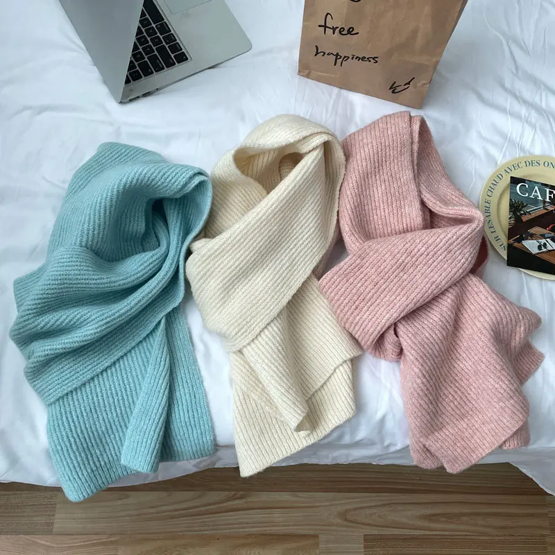 Красивые однотонные шарфы для женщин 165*20 см, мягкие вязаные шарфы, осенне-зимние теплые шарфы
Красивые однотонные шарфы для женщин 165*20 см, мягкие вязаные шарфы, осенне-зимние теплые шарфы