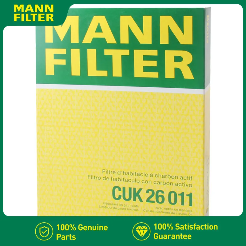 MANN FILTER AC Carbon Air Filter for Jaguar XK 2006-2009 X150 CUK26011 6W 83 18D4 83AA C2P 2410
MANN FILTER AC Carbon Air Filter for Jaguar XK 2006-2009 X150 CUK26011 6W 83 18D4 83AA C2P 2410