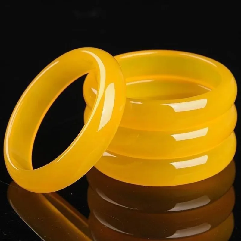 New Natural High-ice Gold Silk Jade Flat Bar Bracelet, Classic Jade Bracelet
New Natural High-ice Gold Silk Jade Flat Bar Bracelet, Classic Jade Bracelet