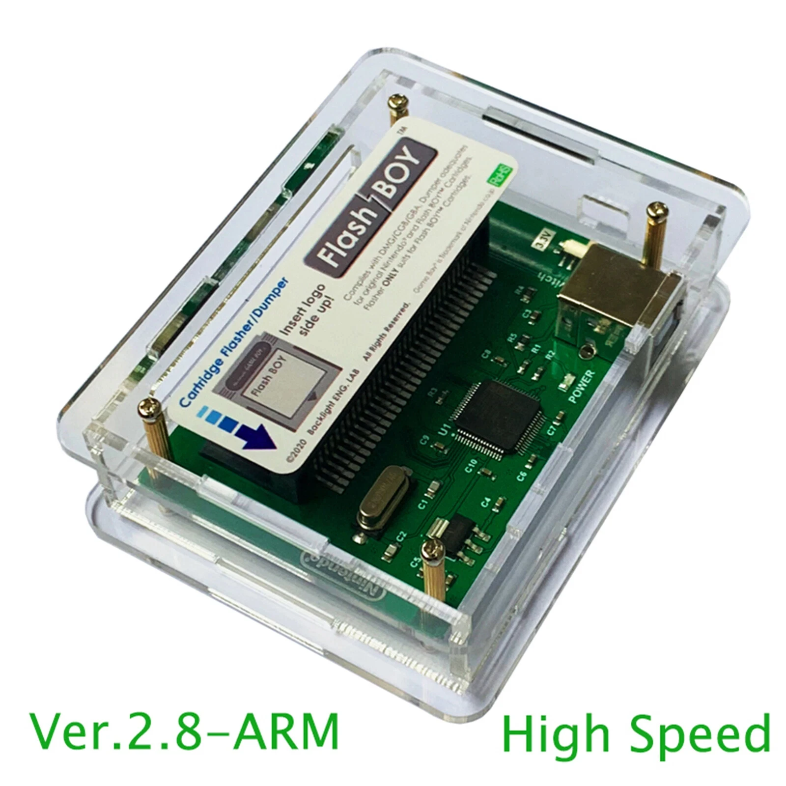 V2.8-ARM Version Programmer Dumper Game Accessory Support for GBC Flash Cards
V2.8-ARM Version Programmer Dumper Game Accessory Support for GBC Flash Cards