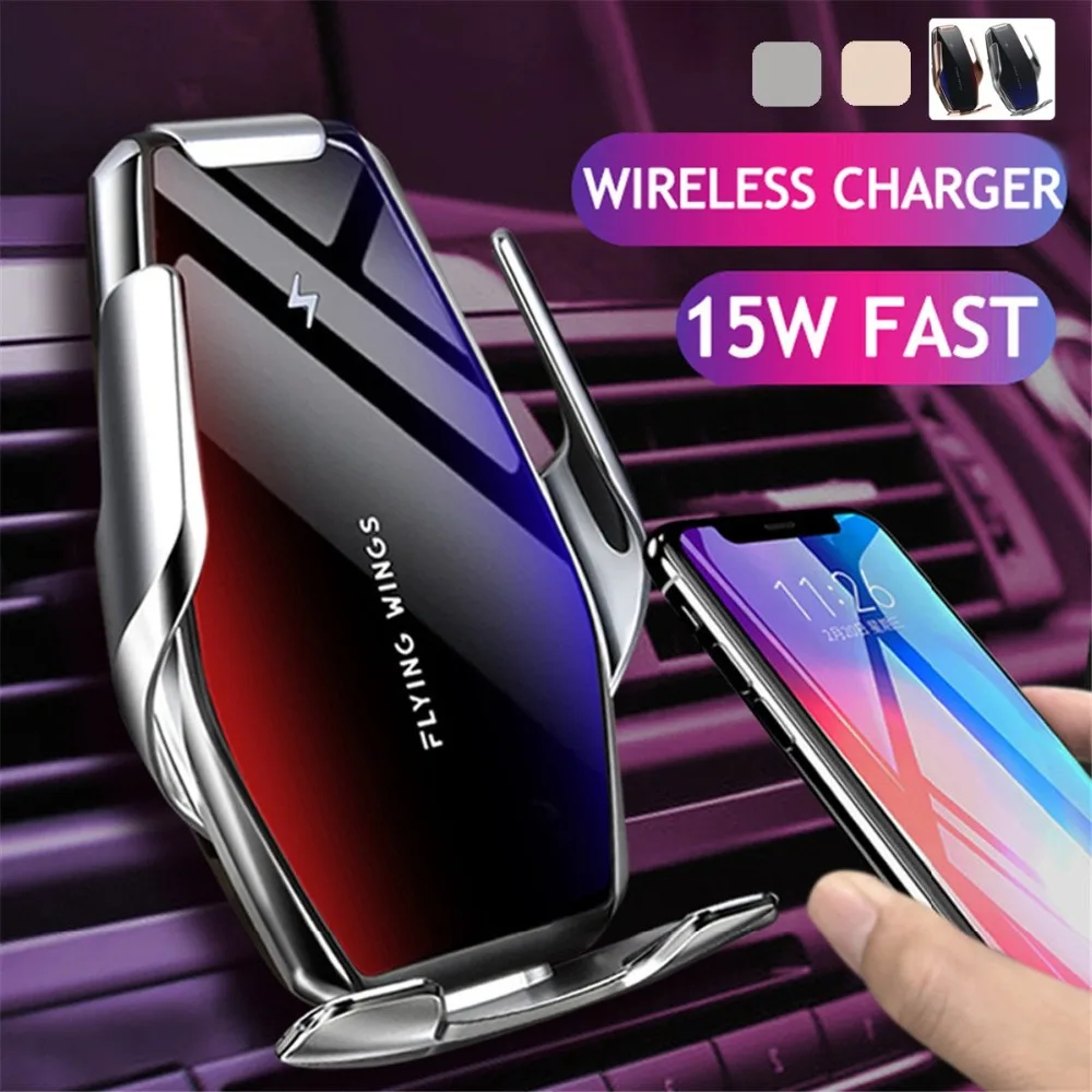 15W Automatic Clamping Fast Car Wireless Charger for iPhone 13 Pro Max XS XR 8 Samsung Xiaomi Infrared Sensor Phone Holder Mount
15W Automatic Clamping Fast Car Wireless Charger for iPhone 13 Pro Max XS XR 8 Samsung Xiaomi Infrared Sensor Phone Holder Mount