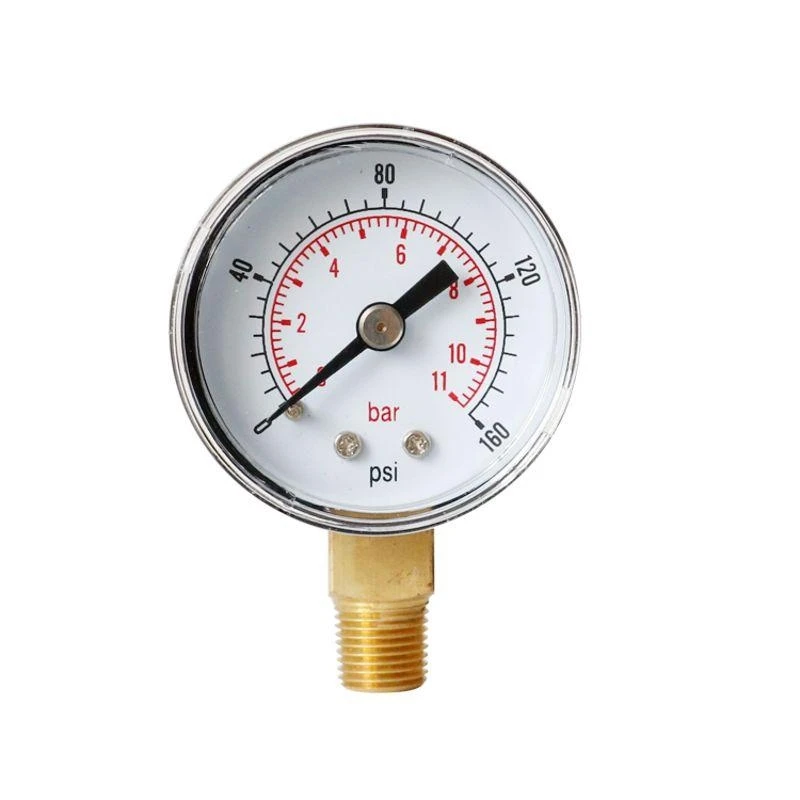X37E Compact Pressure Gauge Stainless Steel for Case Brass Internals Water Pressure Gauge 1/8" BSPT Lower Mount 7 Styles
X37E Compact Pressure Gauge Stainless Steel for Case Brass Internals Water Pressure Gauge 1/8" BSPT Lower Mount 7 Styles
