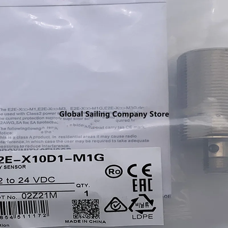 3pcs New proximity switch E2E-X18MF1-M1 E2E-X18MF2-M1-Z E2E-X18MF1-M1-Z E2E-X18ME1-M1-Z
3pcs New proximity switch E2E-X18MF1-M1 E2E-X18MF2-M1-Z E2E-X18MF1-M1-Z E2E-X18ME1-M1-Z